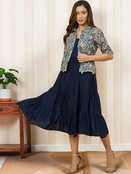 Designer Floor-Length Georgette Anarkali